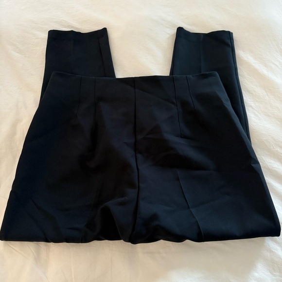 Abercrombie and Fitch Black Trouser Straight Leg Pants - Picture 4 of 4